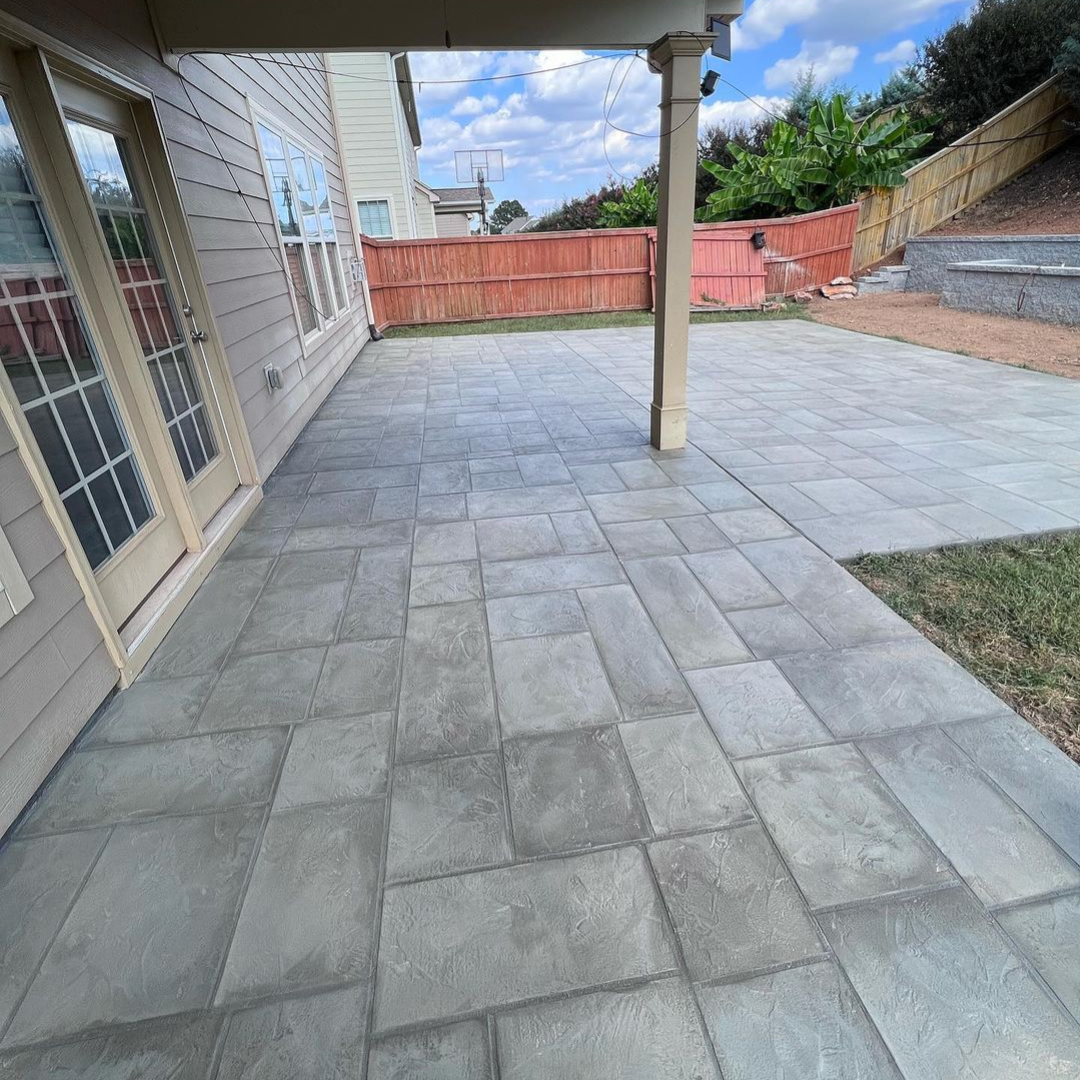 Stamped Concrete Add-On